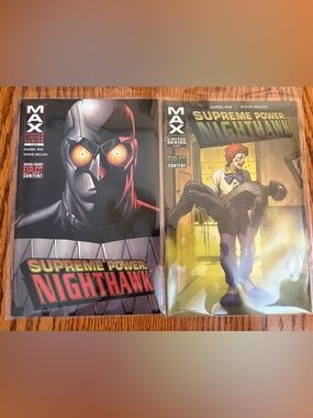 Supreme Power: Nighthawk Comic Book Duo
